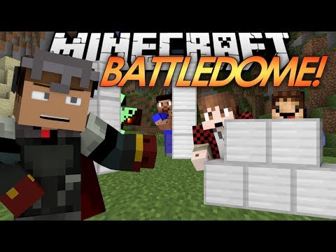 EPIC Minecraft PVP Battledome with Mitch & Rob!