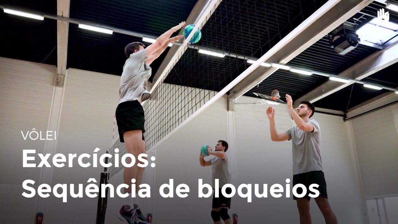 Exercícios: sequência de bloqueios | Vôlei