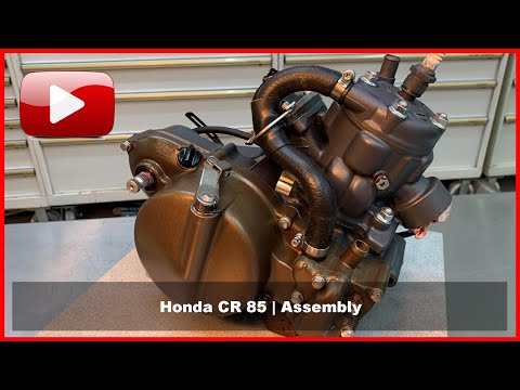 Honda CR85 Engine - Assembly