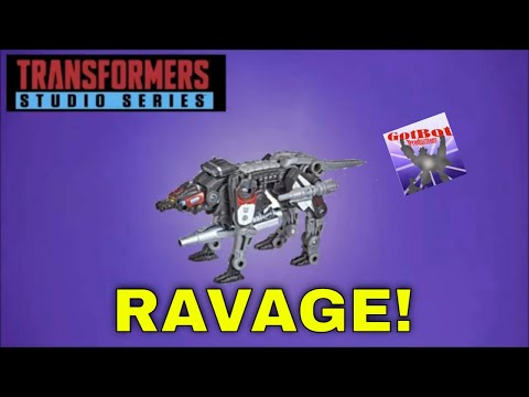Transformers Studio Series Ravage - GotBot True Review NUMBER 1063