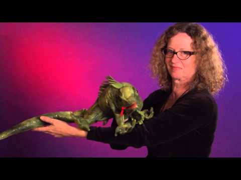 Iguana Hand Puppet