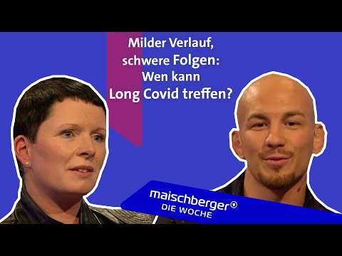 „Konnte nicht richtig atmen": Dr. Jördis Frommhold und Frank Stäbler | maischberger. die woche