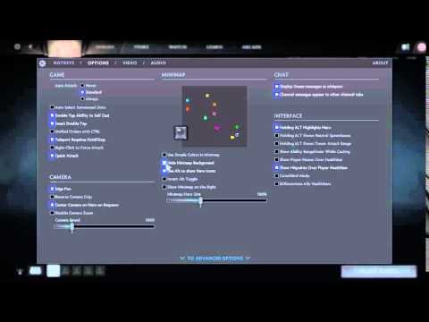 How to show Minimap Background in dota 2