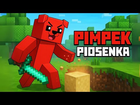 PIESEK PIMPEK - PIOSENKA 🟥 Pimpek w świecie Minecraft 🟥 PIMPEK TNT 💥