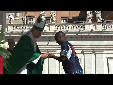 #Jubilé des Catéchistes : messe présidée par le pape Léon XIV place Saint-Pierre