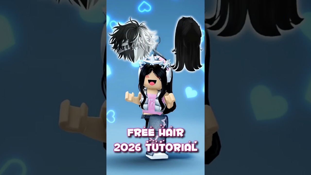 FREE HAIRS IN 2026 TUTORIAL! [OBBY!]  #roblox #freehair