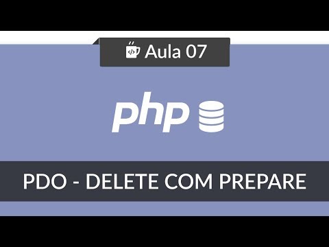 PHP com MySQL usando PDO 01 Introdução