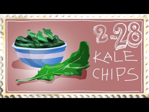 Kale Chips! Easiest Tastiest Recipe! Kid Approved