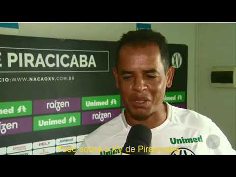 Jobinho confia no time do XV de Piracicaba no duelo contra o Guarani - Jornal EPTV