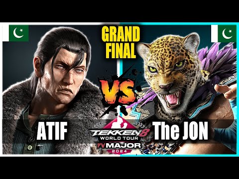ATIF (DRAGUNOV) vs The JON (KING) - GRAND FINAL - Tekken 8 FV Major 2024 - TWT 2024