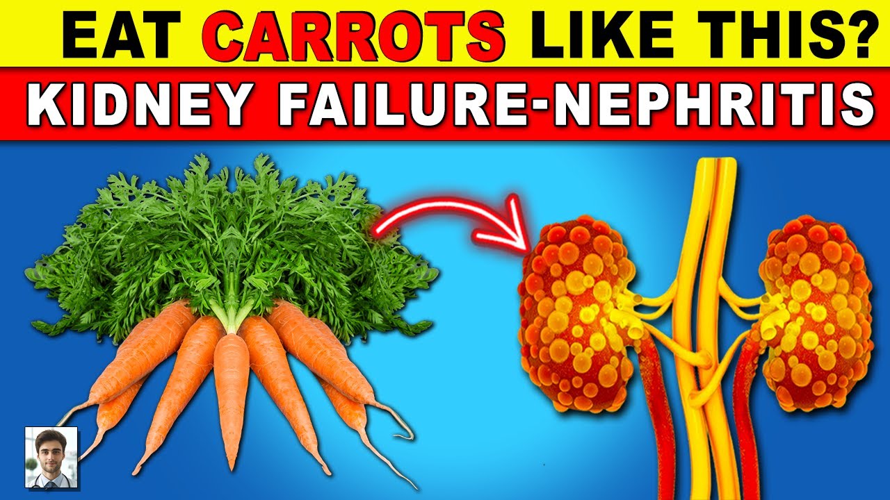 "Eating Carrots 🥕 the Wrong Way Can Damage Your Kidneys!" - Healthy Every Day