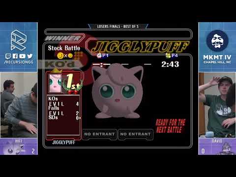 MKMT4 Top 16 LF - HiFi (Jigglypuff) vs David (Fox)