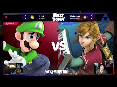 Melt Bros Ultimate #47: Losers Quarters - Réhann (Luigi) vs Link91 (Link)