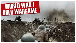 Trench Raid First Look & Overview | World War 1 Solo (Solitaire) Wargame | Compass Games