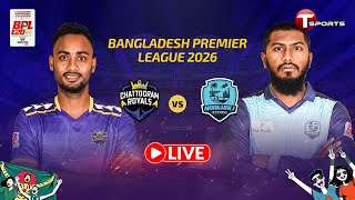 Download lagu LIVE | Chattogram Royals vs Noakhali Express, 25th Match | BPL 2026 | Cricket | T Sports mp3