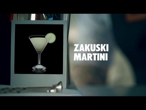ZAKUSKI MARTINI DRINK RECIPE - HOW TO MIX