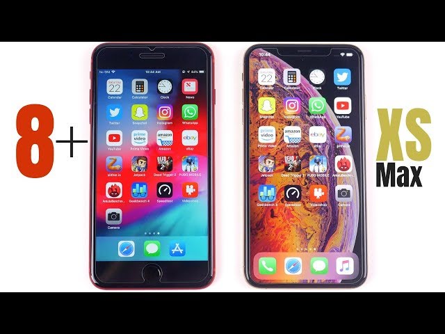 Comparar Apple Iphone Xs Max Vs Iphone 8 Plus Phonesdata