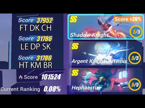 [HI3SEA] Memorial W57 - SK 37952/31626; Rita 31786; Hephaestus 31786 - Exalted