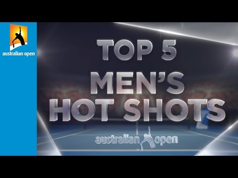 Top 5 men's hot shots | Australian Open 2016
