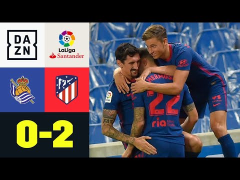 Atleti siegt & festigt Tabellenführung: Real Sociedad - Atletico Madrid 0:2 | LaLiga | DAZN