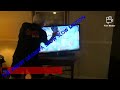 ANGRY GRANDPA SMASHES HDTV SLOW MOTION GRANNY