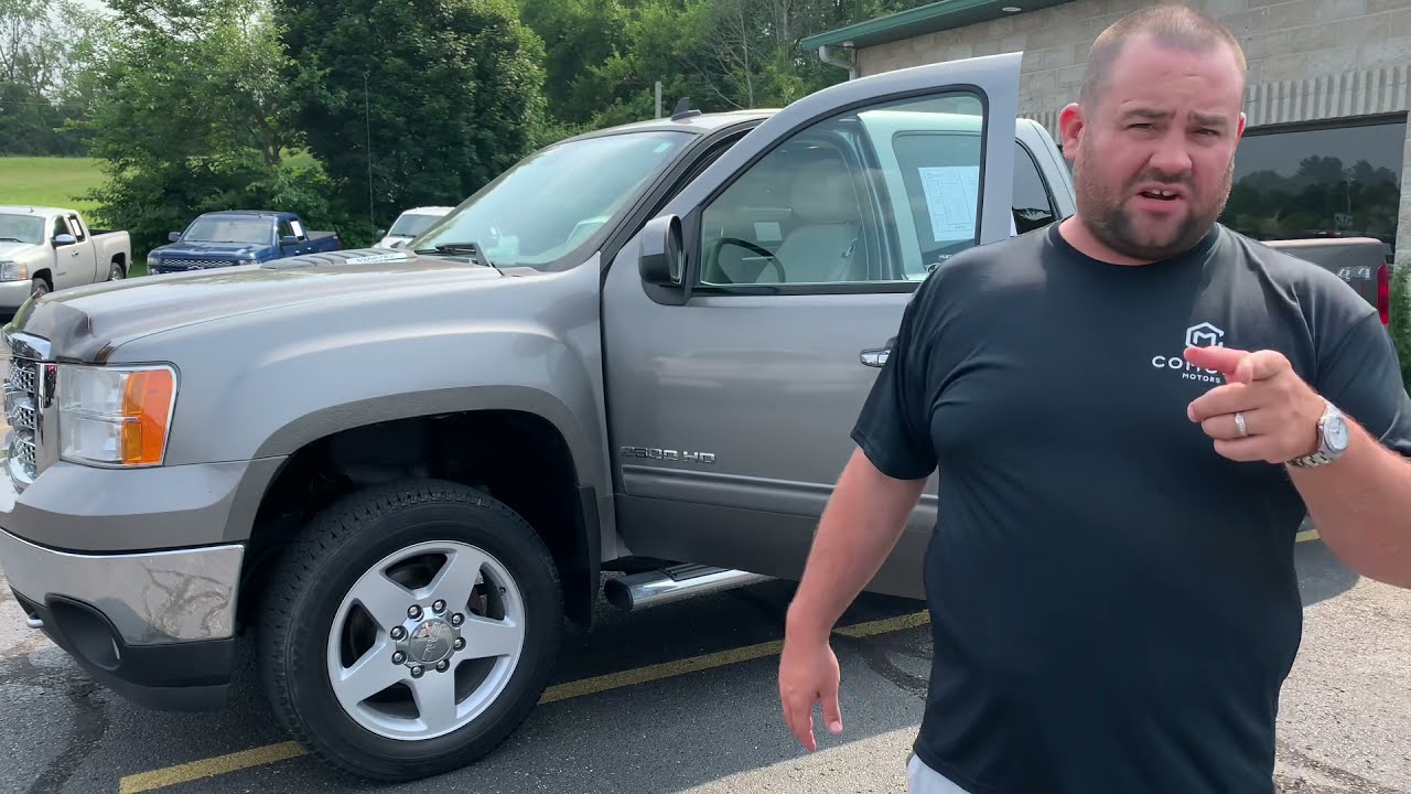 2014 GMC Sierra 2500HD SLT with DVD and 6.0 V8