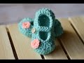 Little Dot Mary Janes Crochet Pattern 