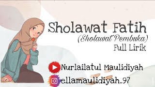 Download lagu Cover Sholawat Fatih (Sholawat Pembuka) Full Lirik mp3