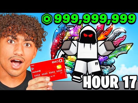 Spending $8,587,363 For The MOST OVERPOWERED Swords In Roblox Blade Ball..