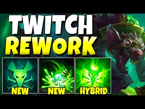 THIS NEW TWITCH IS... VERY VERY WEIRD - New Twitch Mini-Rework Gameplay Season 11 - LoL