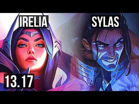 IRELIA vs SYLAS (MID) | 66% winrate, Legendary | TR Master | 13.17