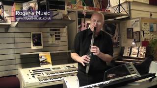 Video thumbnail for Yamaha WX11 Digital Wind Instrument Played by Roger Hagarty by Pixel Refresh
