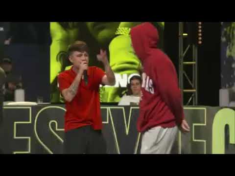 El menor v/s Acertijo semifinal combate freestyle...