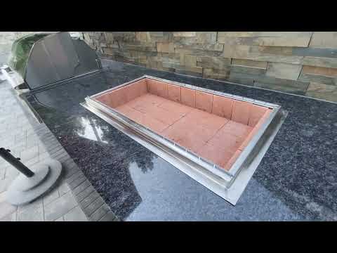 Kabobmaster Stone Series Built-In Charcoal Grill Video