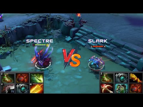 Dota 2 | Spectre vs Slark lvl 30 | Full Items