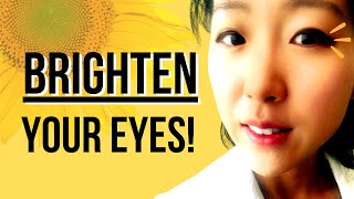 INSTANTLY Brighten & Whiten Your Eyes NATURALLY | BEST Tips & Mstakes To Avoid