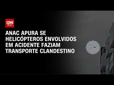 Acidente Aéreo: ANAC apura se helicóptero fazia transporte clandestino | CNN PRIME TIME