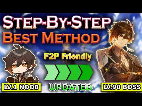 The BEST Way to Build an Account Step By Step F2p Friendly(UPDATED)  - Genshin Impact Account Guide