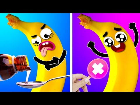 WOW! Cute Fruits Tried Genius Hacks! Funny Moments From Doodles Life