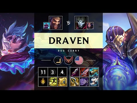 Draven ADC vs Jhin - NA Grandmaster Patch 25.05