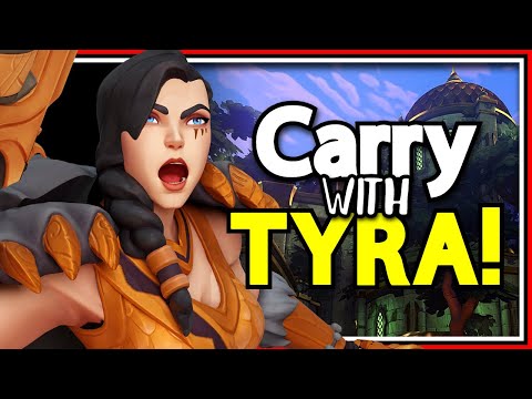 The Best Way to Play TYRA in 2023! (Paladins Ranked Gameplay)