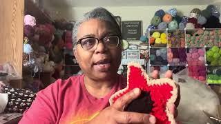 Frog it or a finish it Friday!! #crochet #wips #strangerthings