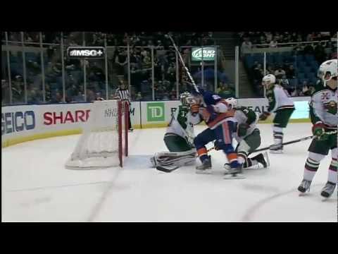 Kyle Okposo sick between-the-legs goal Against Wild - MSG+ Feed