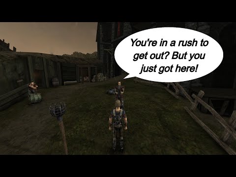 Gothic 1 full walkthrough - Part 2 -  The old camp