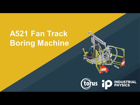 Video do Máquina de Mandrilamento de Fan Track A521