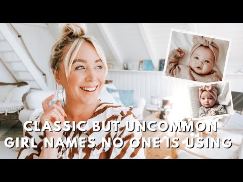 Classic But Uncommon Girl Names No One Else Is Using - Baby Name Gems Outside The Top 50 // SJ STRUM