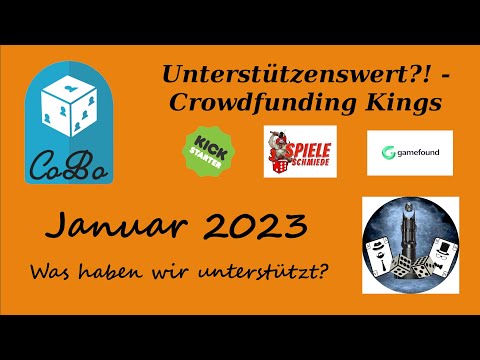Crowdfunding Kings - Unterstützenswert!? - Das Crowdfunding-Magazin für Brettspiele - Folge 8
