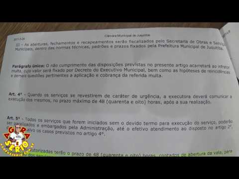 Lei Municipal de Juquitiba nº1859 x Sabesp de Juquitiba