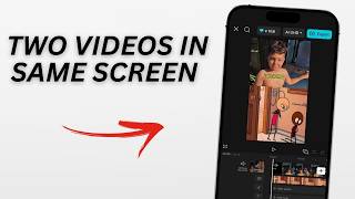 How To Add Two Videos In One Screen On Capcut [EASY]