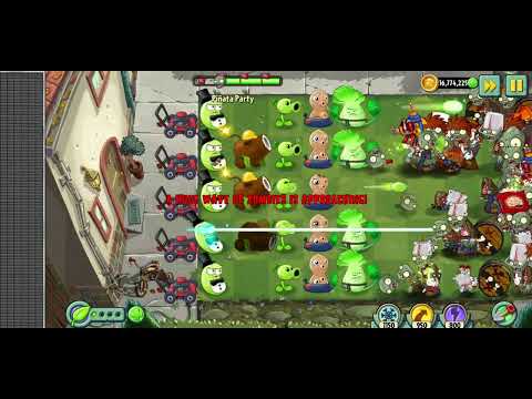 Pinata Party!! Daily Challenge 15-05-2024!! Plants vs Zombies 2 _Pvz 2